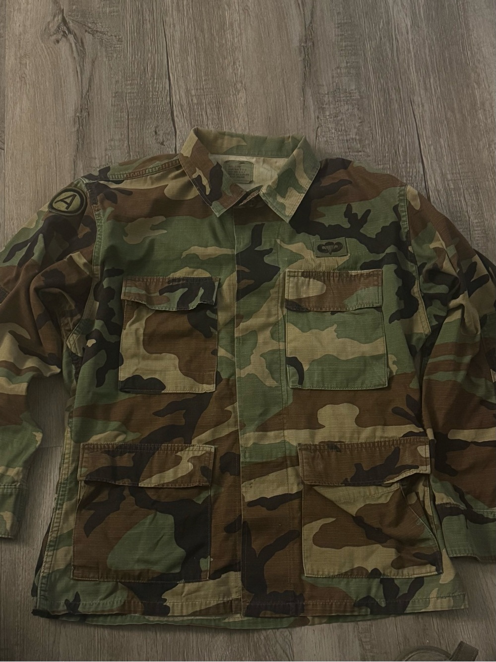 Genuine Vintage US Army Camouflage Jacket